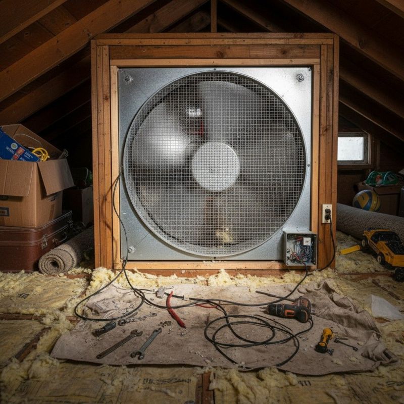 Attic Fan Servicing in Heber City, UT